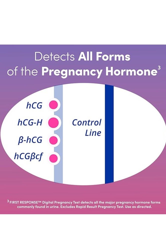 First Response Gold Digital Pregnancy Test, 2 Pack - Image 5